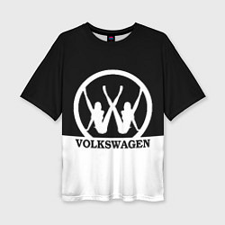 Женская футболка оверсайз Volkswagen girls