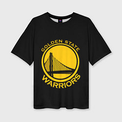 Женская футболка оверсайз GOLDEN STATE WARRIORS