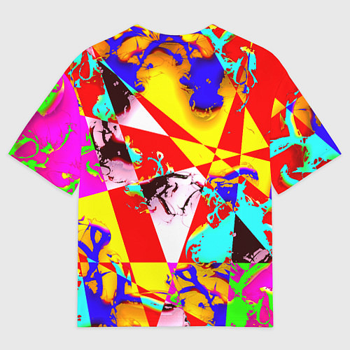 Женская футболка оверсайз Руки Вверх / 3D-принт – фото 2