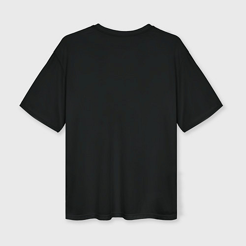 Женская футболка оверсайз Самурай / 3D-принт – фото 2