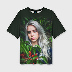 Футболка оверсайз женская BILLIE EILISH, цвет: 3D-принт