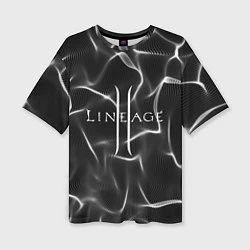 Женская футболка оверсайз LINEAGE 2