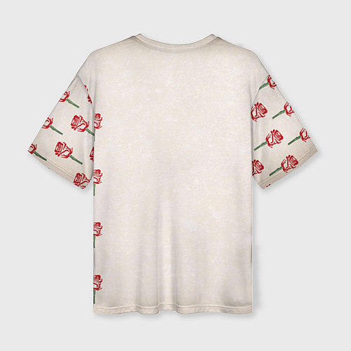 Женская футболка оверсайз ТИКТОКЕР - PAYTON MOORMEIE / 3D-принт – фото 2