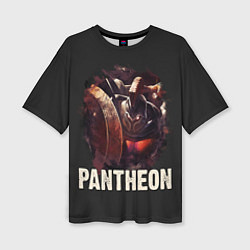 Женская футболка оверсайз Pantheon