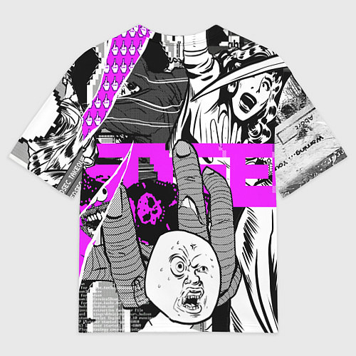 Женская футболка оверсайз WATCH DOGS:LEGION / 3D-принт – фото 2