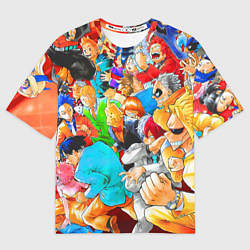 Футболка оверсайз женская Моя Геройская Академия, цвет: 3D-принт