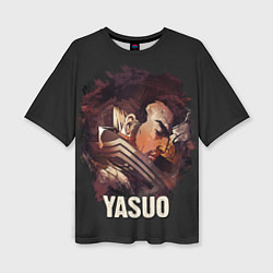 Женская футболка оверсайз Yasuo