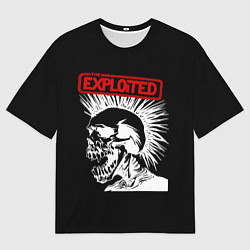 Футболка оверсайз женская The Exploited, цвет: 3D-принт