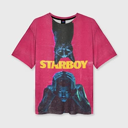 Женская футболка оверсайз STARBOY