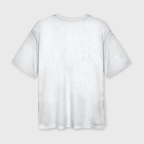 Женская футболка оверсайз Бывших не бывает погранвойска / 3D-принт – фото 2