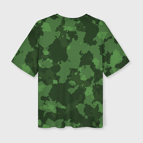Женская футболка оверсайз Пограничные Войска / 3D-принт – фото 2