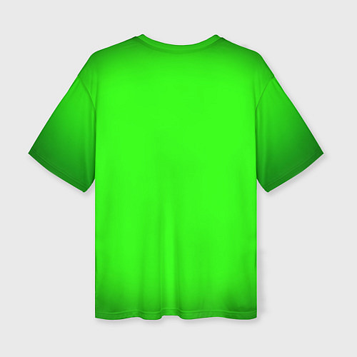 Женская футболка оверсайз MINECRAFT / 3D-принт – фото 2