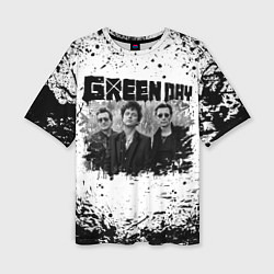 Футболка оверсайз женская GreenDay, цвет: 3D-принт