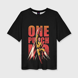 Женская футболка оверсайз ONE-PUNCH MAN