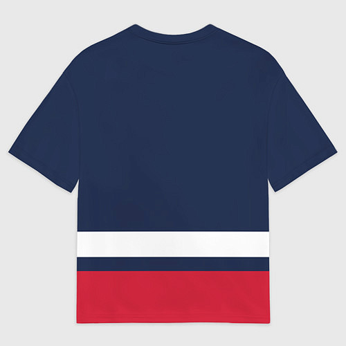 Женская футболка оверсайз Вашингтон Кэпиталз / 3D-принт – фото 2