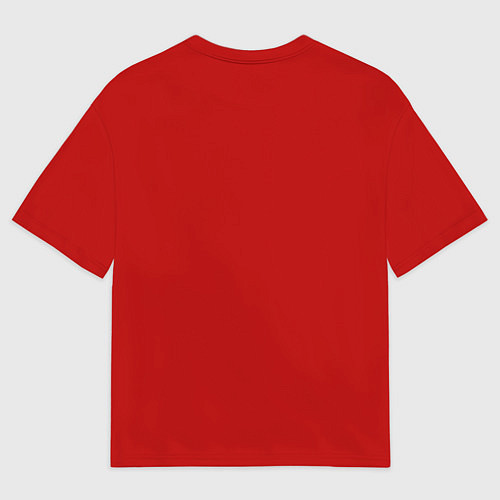 Женская футболка оверсайз Knuckles / 3D-принт – фото 2