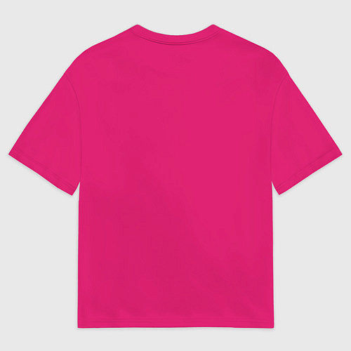 Женская футболка оверсайз EXISTING IS EXHAUSTING / 3D-принт – фото 2