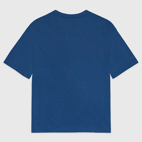 Женская футболка оверсайз КИСА С ТЕЛЕФОНОМ / 3D-принт – фото 2