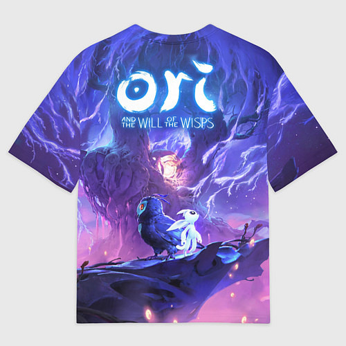 Женская футболка оверсайз Ori and the Will of the Wisps / 3D-принт – фото 2