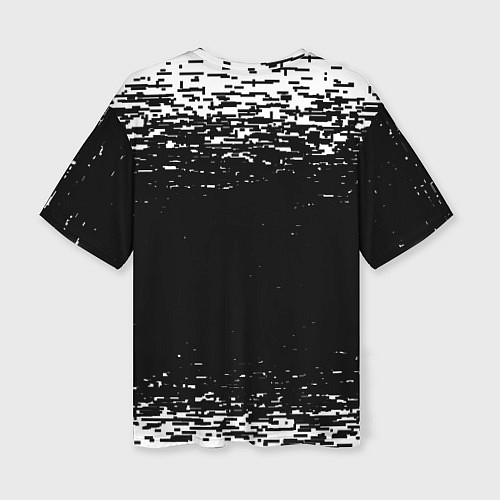 Женская футболка оверсайз ДДТ / 3D-принт – фото 2
