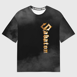 Женская футболка оверсайз SABATON