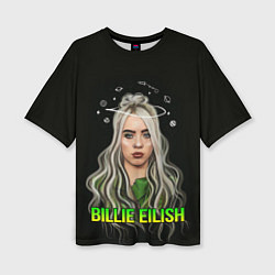 Женская футболка оверсайз BILLIE EILISH