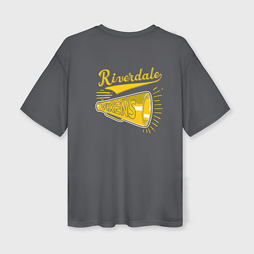Женская футболка оверсайз RIVERDALE / 3D-принт – фото 2