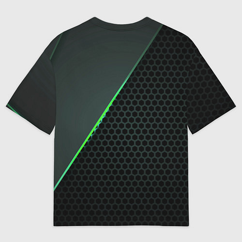 Женская футболка оверсайз Alfa Romeo / 3D-принт – фото 2