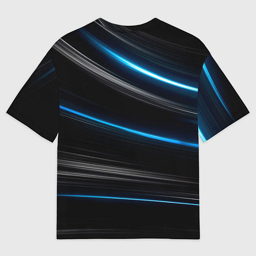 Женская футболка оверсайз BMW / 3D-принт – фото 2