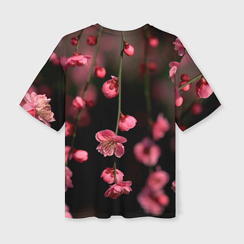Женская футболка оверсайз Весна 2020 / 3D-принт – фото 2