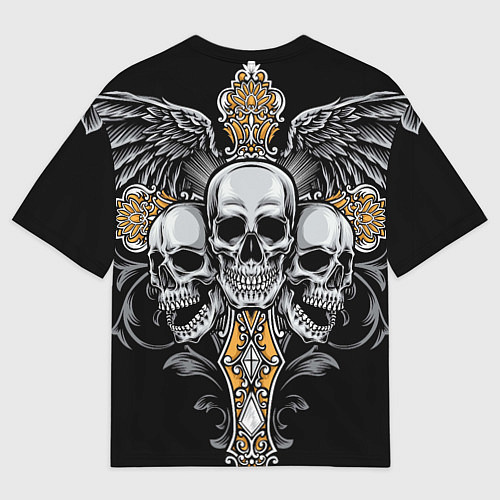 Женская футболка оверсайз Megadeth / 3D-принт – фото 2