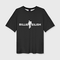 Женская футболка оверсайз BILLIE EILISH CARBON