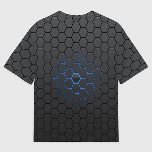 Женская футболка оверсайз BMW / 3D-принт – фото 2