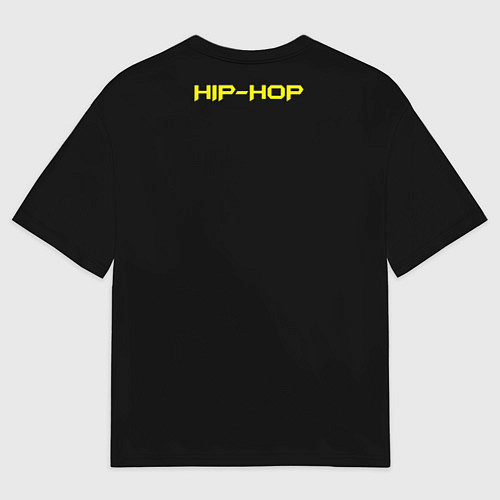 Женская футболка оверсайз Hip-Hop / 3D-принт – фото 2