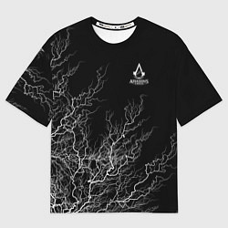 Женская футболка оверсайз Assassins Creed