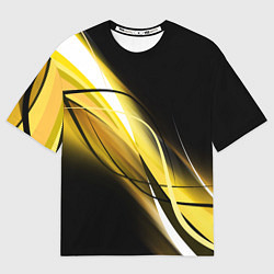 Футболка оверсайз женская GEOMETRY STRIPES, цвет: 3D-принт