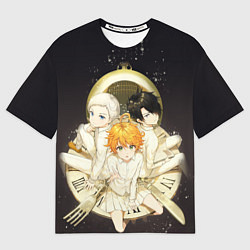 Футболка оверсайз женская Обещанный Неверленд, цвет: 3D-принт