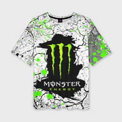 Футболка оверсайз женская MONSTER ENERGY Z, цвет: 3D-принт