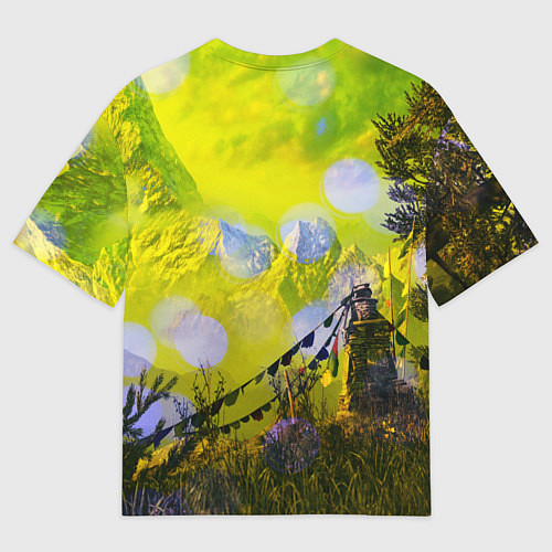 Женская футболка оверсайз FARCRY4 / 3D-принт – фото 2