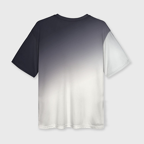 Женская футболка оверсайз Ghost of Tsushima / 3D-принт – фото 2
