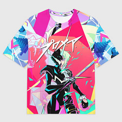 Футболка оверсайз женская PROMARE, цвет: 3D-принт