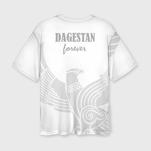 Женская футболка оверсайз Дагестан / 3D-принт – фото 2