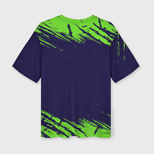 Женская футболка оверсайз FREE FIRE ФРИ ФАЕР / 3D-принт – фото 2