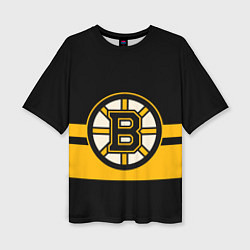 Женская футболка оверсайз BOSTON BRUINS NHL