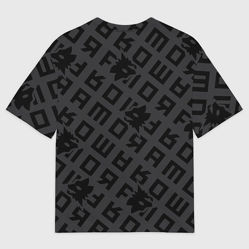 Женская футболка оверсайз AS Roma Top 202122 / 3D-принт – фото 2