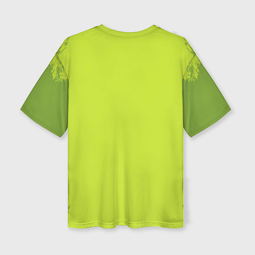 Женская футболка оверсайз Авокадо / 3D-принт – фото 2