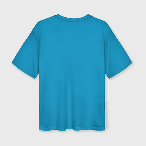Женская футболка оверсайз Лисья семья / 3D-принт – фото 2