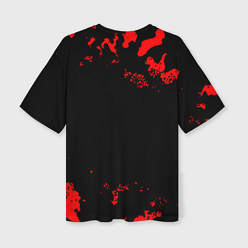 Женская футболка оверсайз Directed by ROBERT B WEIDE / 3D-принт – фото 2