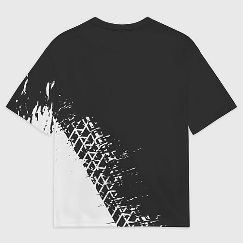 Женская футболка оверсайз LEXUS ЛЕКСУС / 3D-принт – фото 2