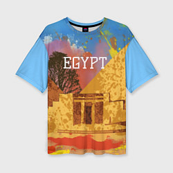 Футболка оверсайз женская Египет Пирамида Хеопса, цвет: 3D-принт
